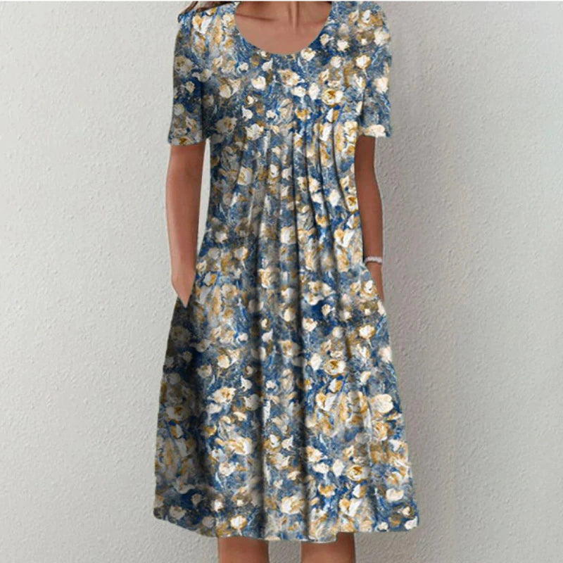 Elegantes Baumwollkleid – Bild 5 von 5