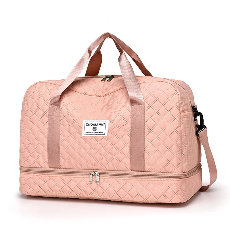 Raumio TravelFlex Leichte Reisetasche mit Rautenmuster – Bild 16 von 17
