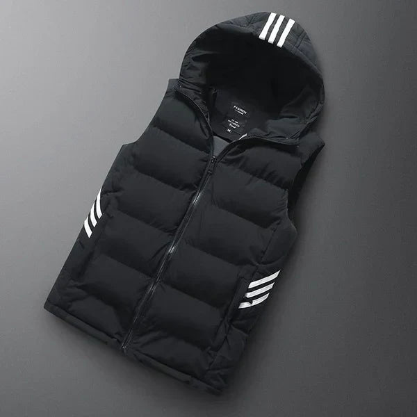 Luxus Herrenweste für Winter - Wärmende Herrenjacke – Bild 3 von 3