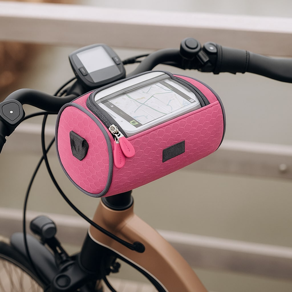 Wasserdichte Fahrrad-Lenkertasche mit Touchscreen – Pelanva – Ansicht 19
