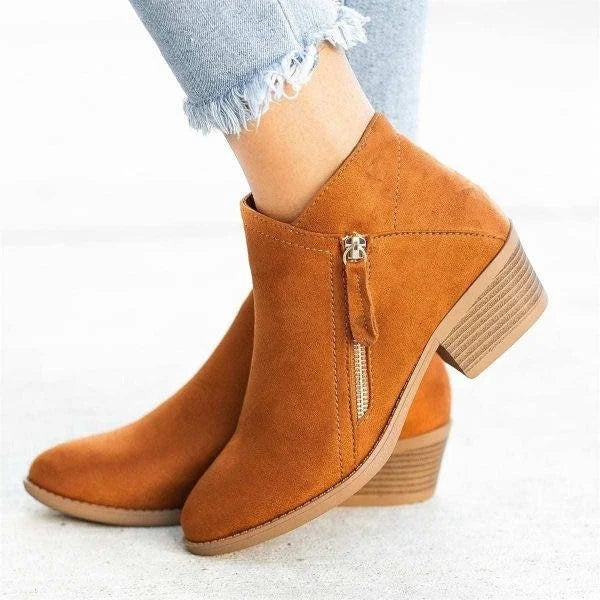 orthopaedische damenstiefel leder – Pelanva – Ansicht 4