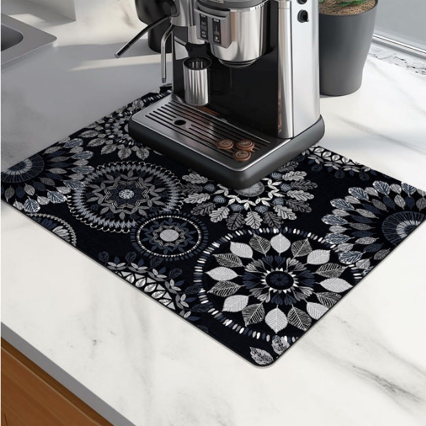 Viki – Wasserabsorbierende Kaffeemaschinenmatte für saubere Arbeitsflächen