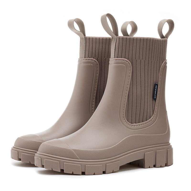 Gummistiefel - Wasserdicht mit Antirutschsohle, Perfekt für Regenwetter – Bild 8 von 9