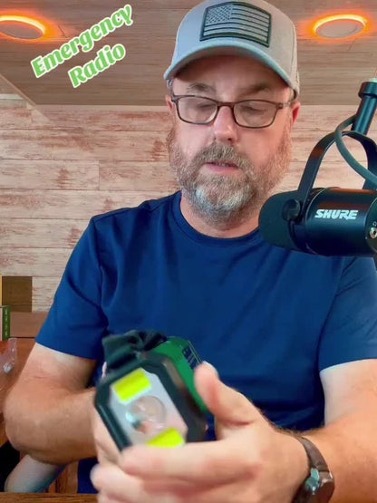 StormMate X10 Notfallradio mit 10.000 mAh Powerbank – Bild 11 von 11
