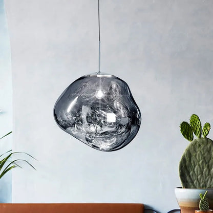 Valentina Melt  Pendelleuchte in Lavaoptik – Bild 12 von 20