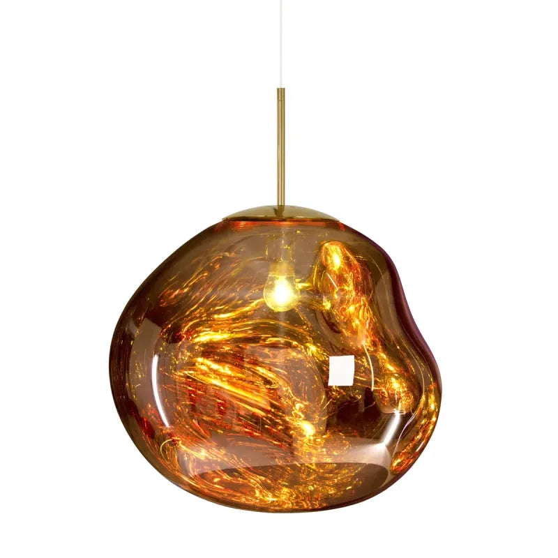 Valentina Melt  Pendelleuchte in Lavaoptik – Bild 14 von 20