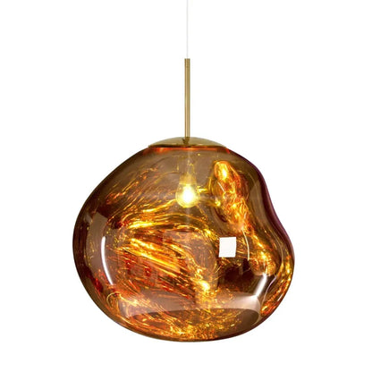 Valentina Melt  Pendelleuchte in Lavaoptik – Bild 14 von 20