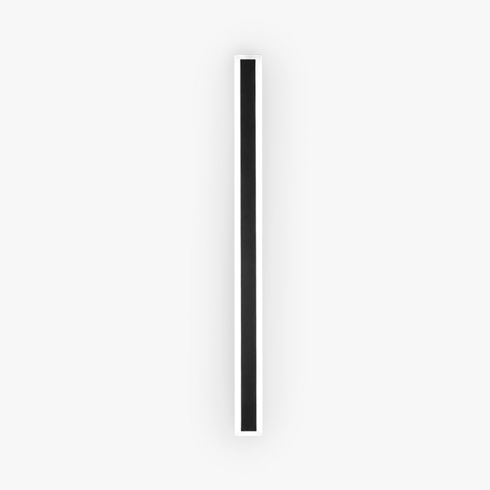 Modern LED Außenwandleuchte Schwarz Metall Garten/Balkon – Wandleuchte