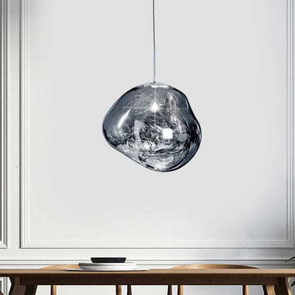 Valentina Melt  Pendelleuchte in Lavaoptik – Bild 13 von 20