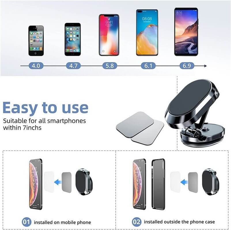 PhoneSnap- Faltbarer magnetischer Telefonhalter – Bild 7 von 9