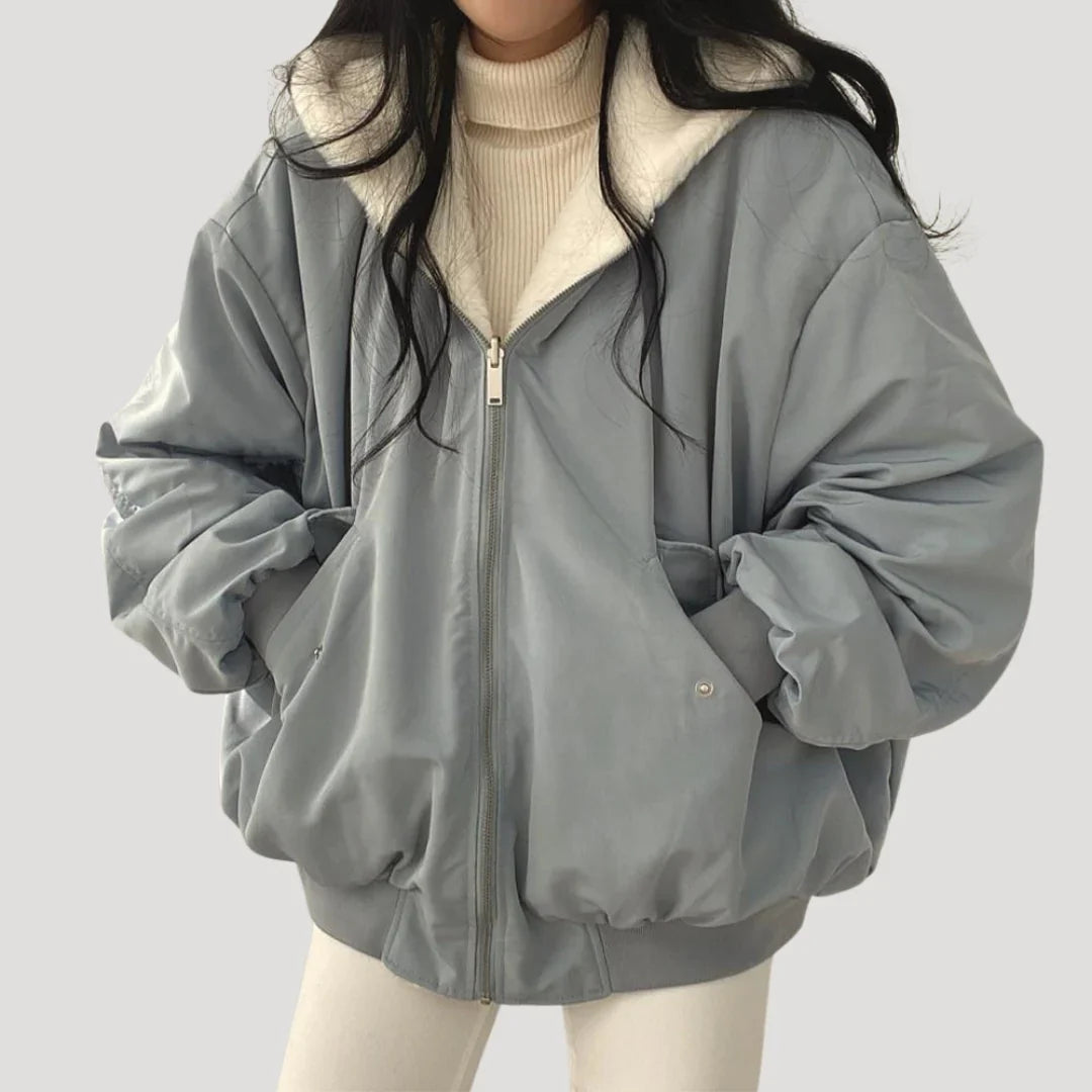 Damen Oversized Winterjacke mit Bequem & Warm – Bild 2 von 7