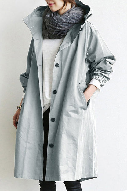 Damen Langjacke mit Kapuze – Bild 3 von 18