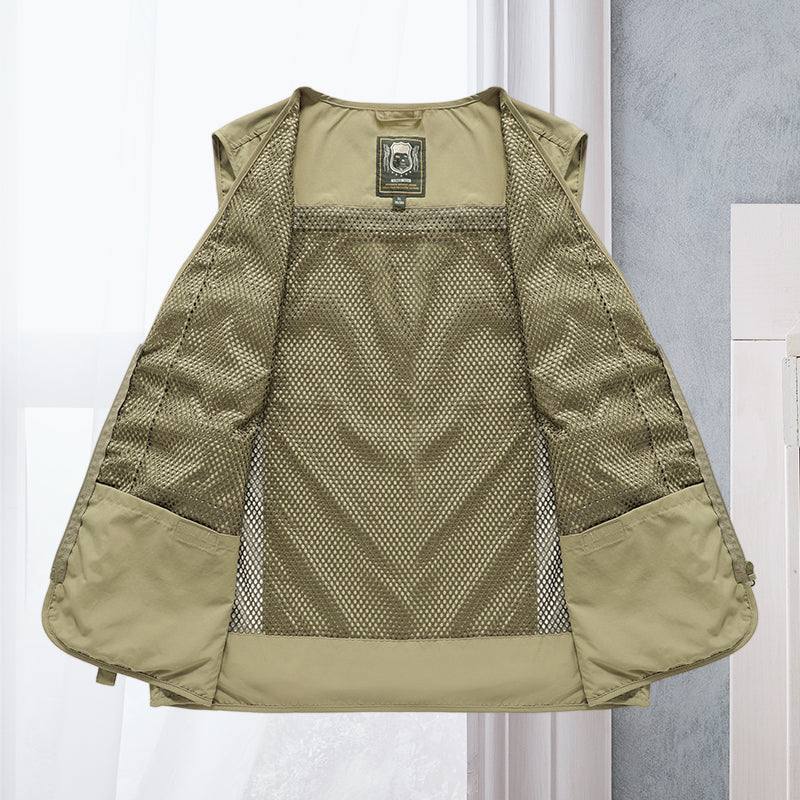 Multi Pocket Sommerweste – Bild 4 von 15