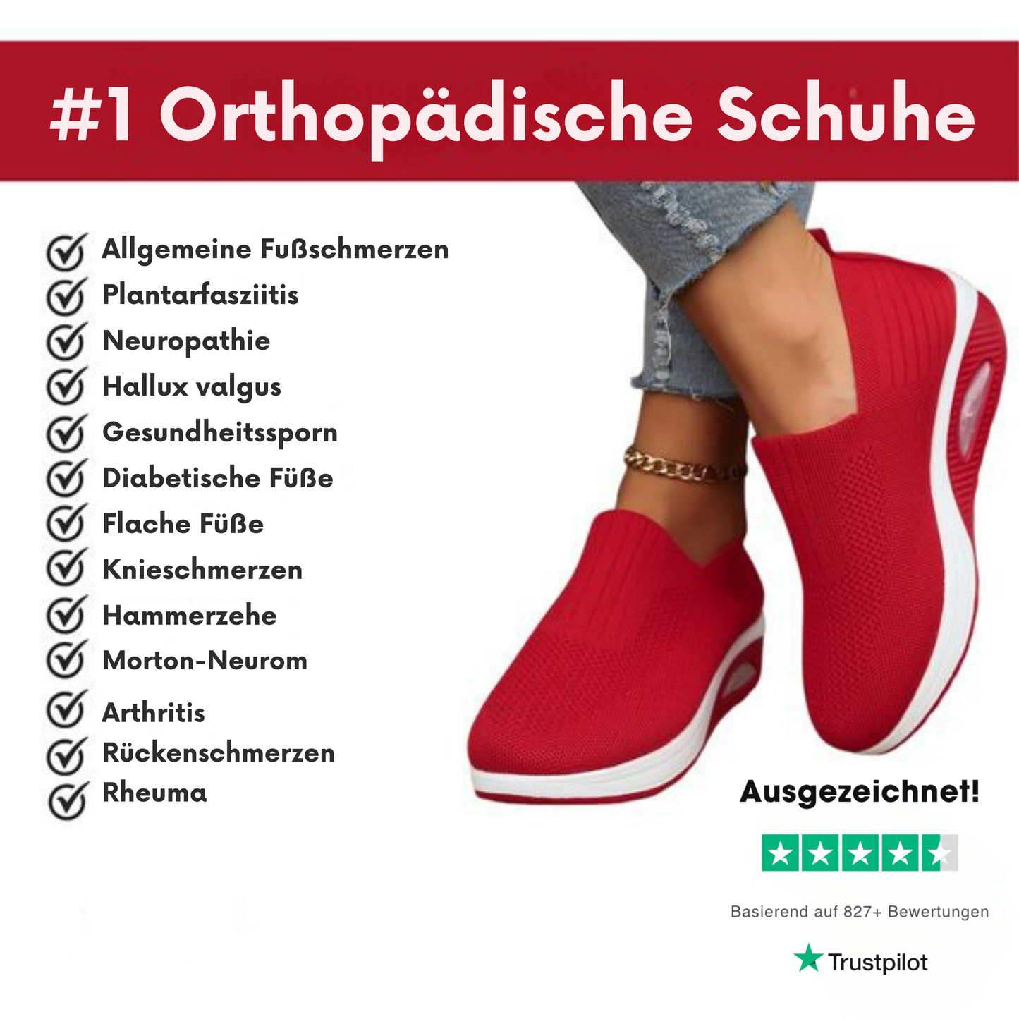 ELLA - Orthopädische Schuhe zur Schmerzlinderung – Bild 3 von 11