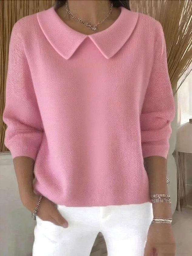 Kragenstrick Damenpullover – Bild 5 von 5
