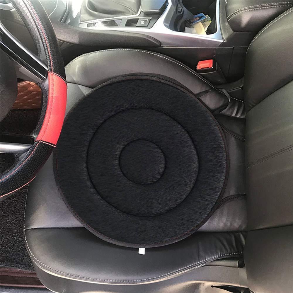 Rotaseat 360° Drehbares Sitzkissen| Ergonomisch & Rutschfest| Für Auto, Büro & Zuhause| Rückenschonend & Bequem – Kissen