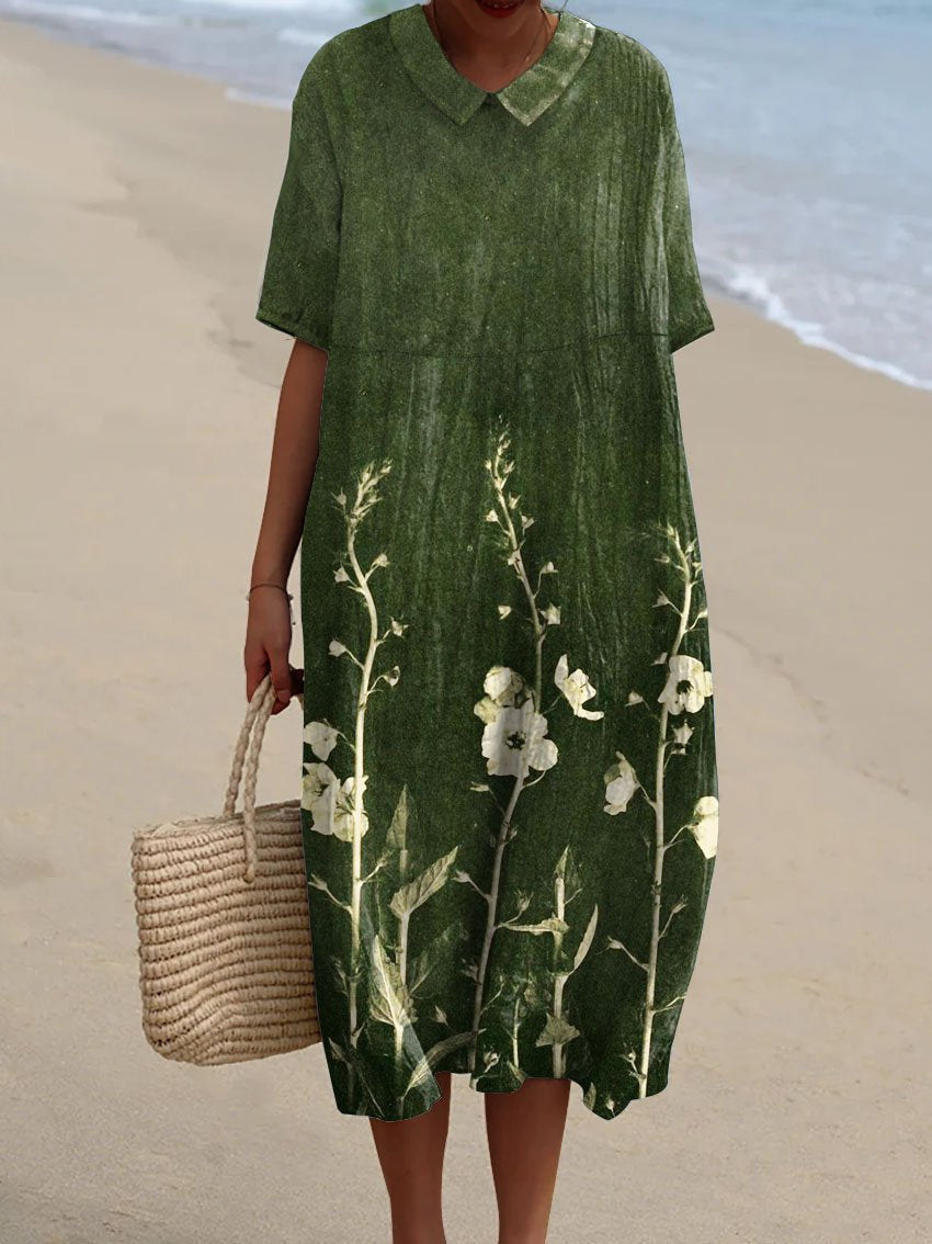 Hannah - Buntes Sommerkleid Mit Blumen – Bild 4 von 5