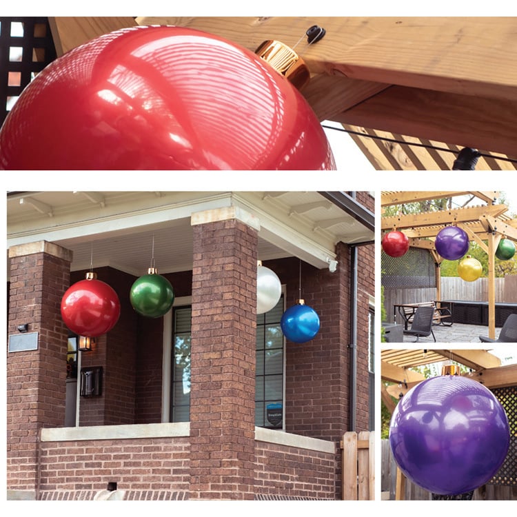 MerrySphere- Aufblasbare Weihnachtskugel in Übergröße – Bild 5 von 26