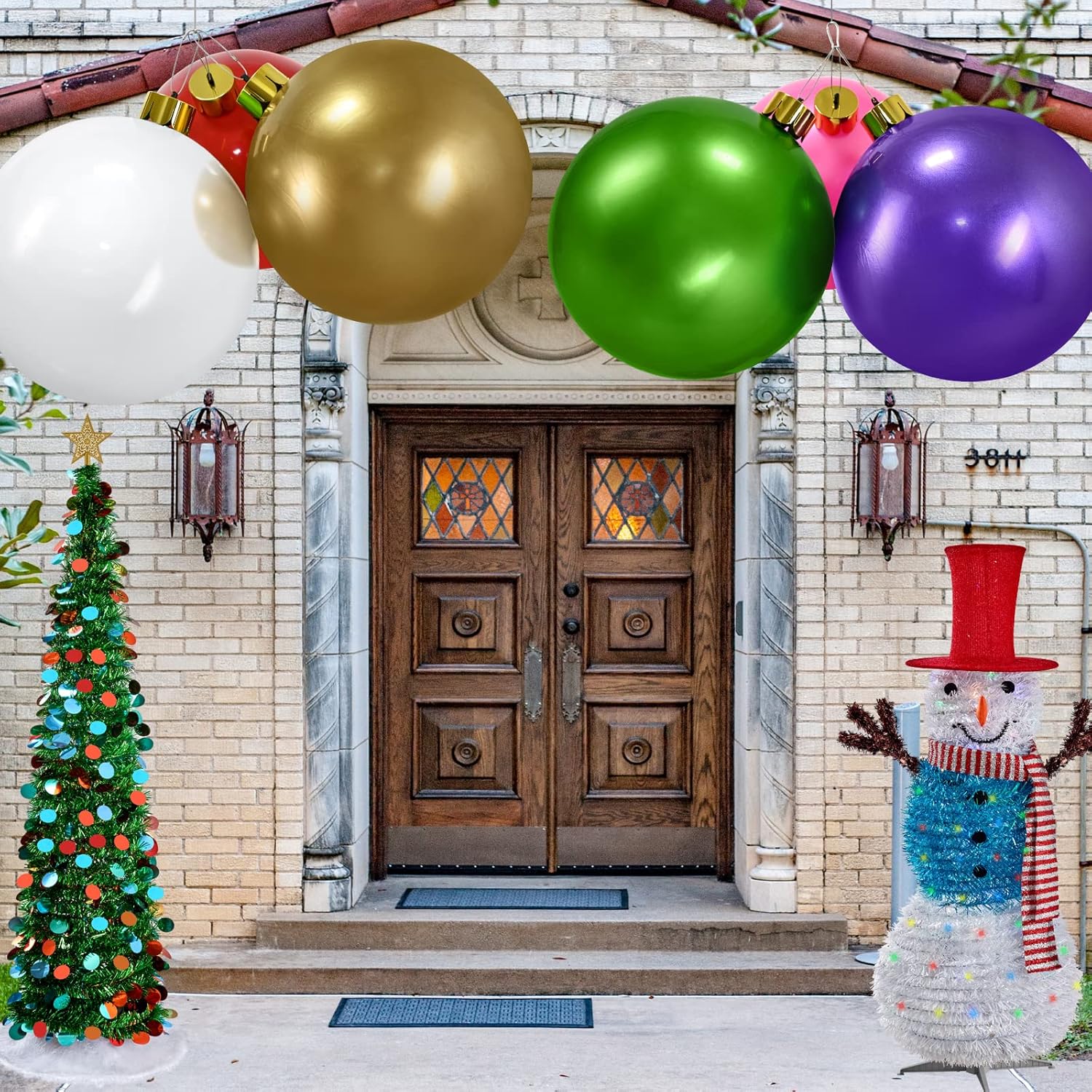 MerrySphere- Aufblasbare Weihnachtskugel in Übergröße – Bild 13 von 26