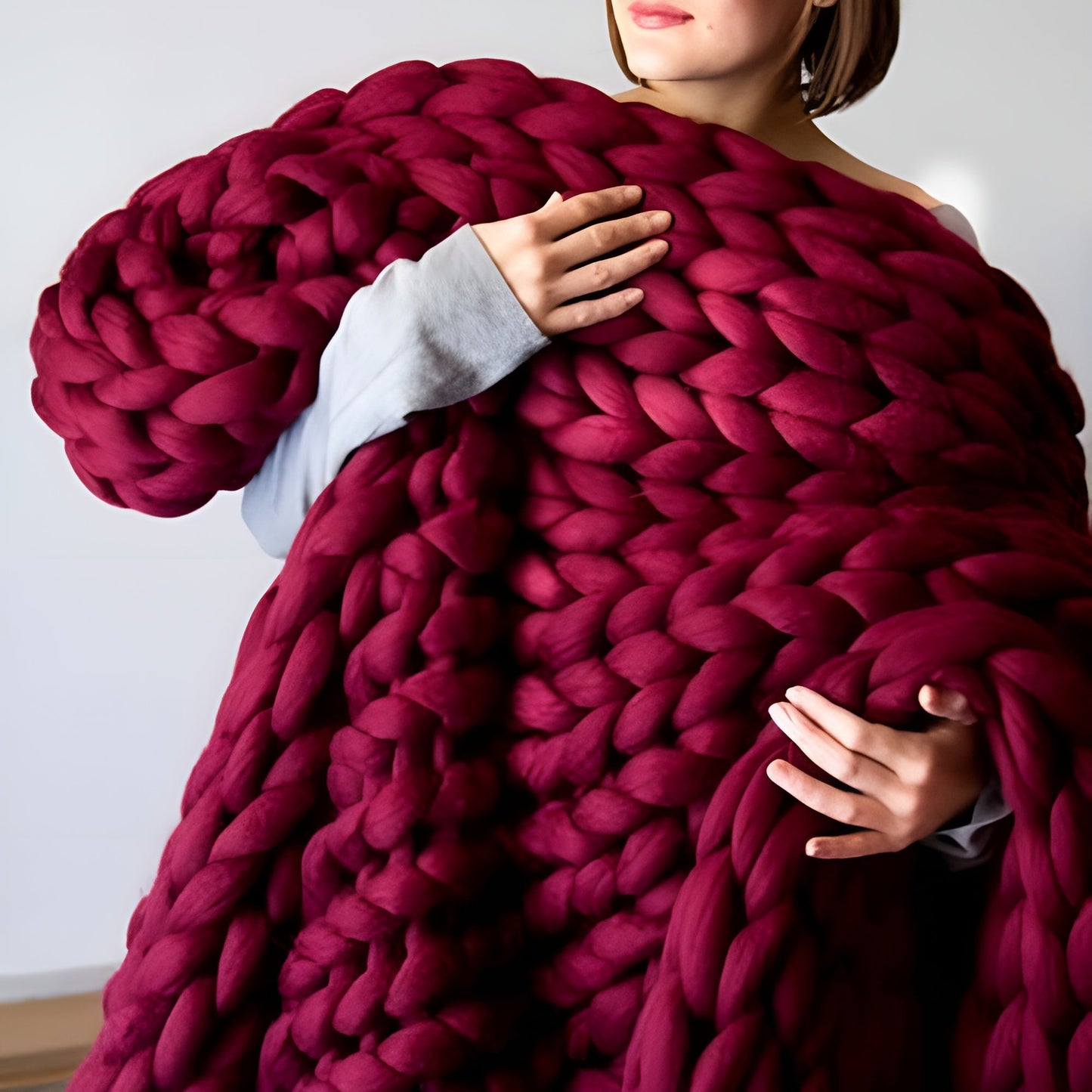 StrickDecke- Stricken Sie Ihre eigene Decke! – Bild 4 von 5