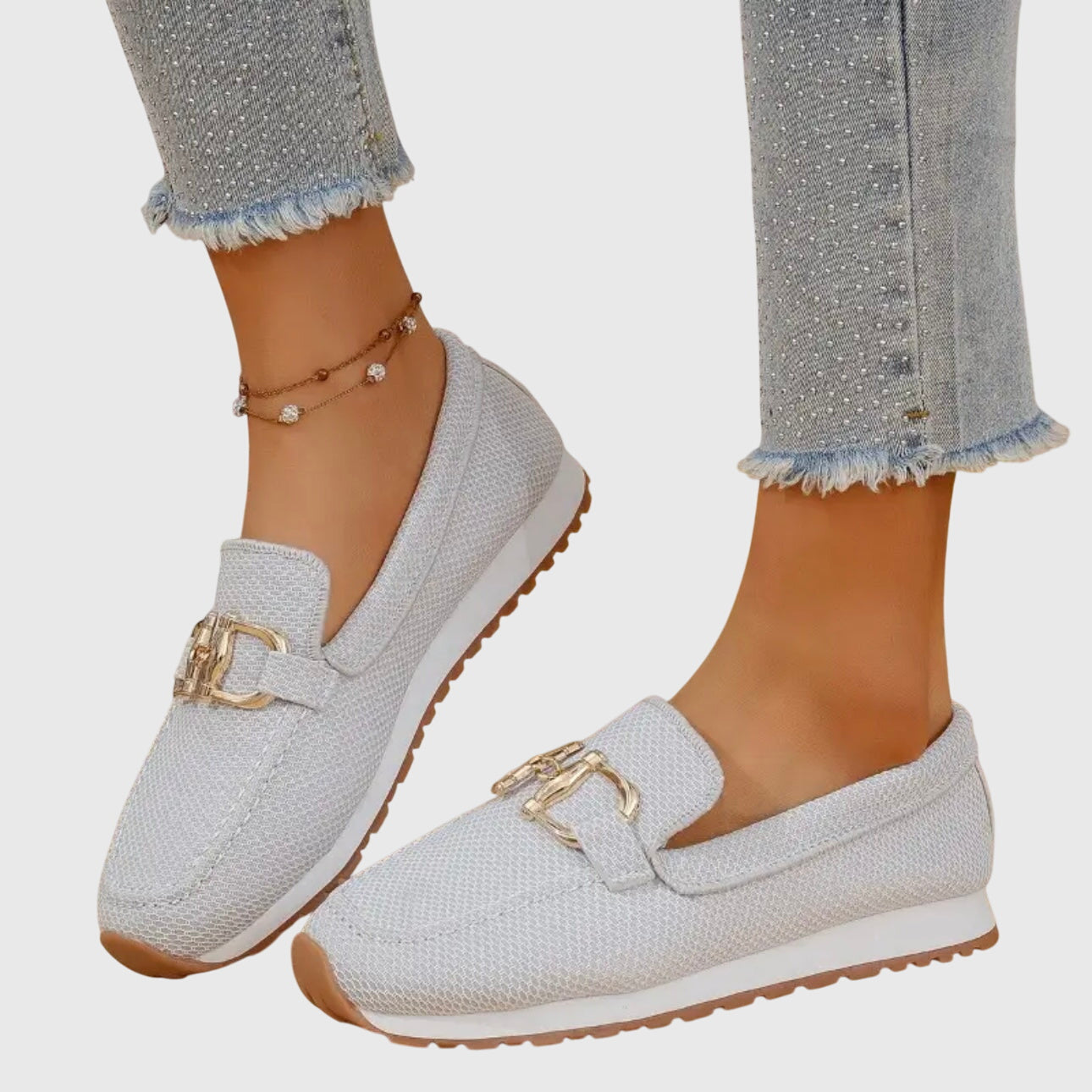 Helga | Damen Lässige Orthopädische Loafer – Schuhe