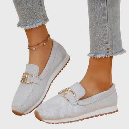 Helga | Damen Lässige Orthopädische Loafer – Schuhe