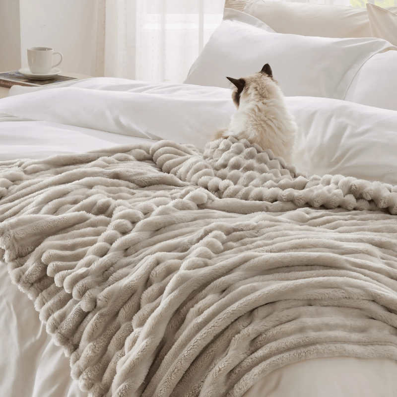 WavePlush- Weiche, warme Kuscheldecke für zu Hause – Heimtextilien