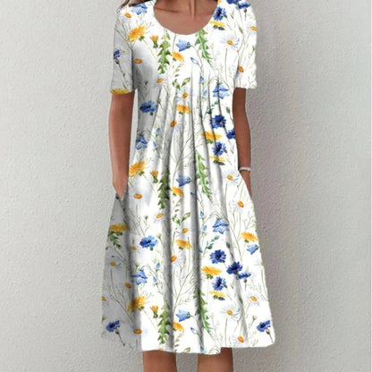 Elegantes Baumwollkleid – Bild 4 von 5
