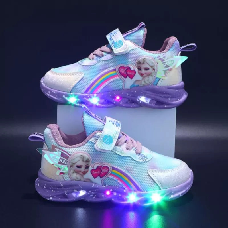 Damen Leuchtende Sneakers – Bild 3 von 3