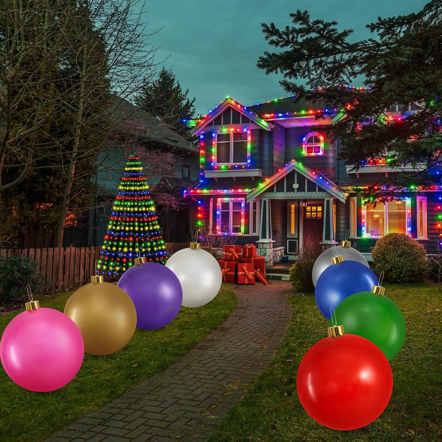 MerrySphere- Aufblasbare Weihnachtskugel in Übergröße – Bild 12 von 26