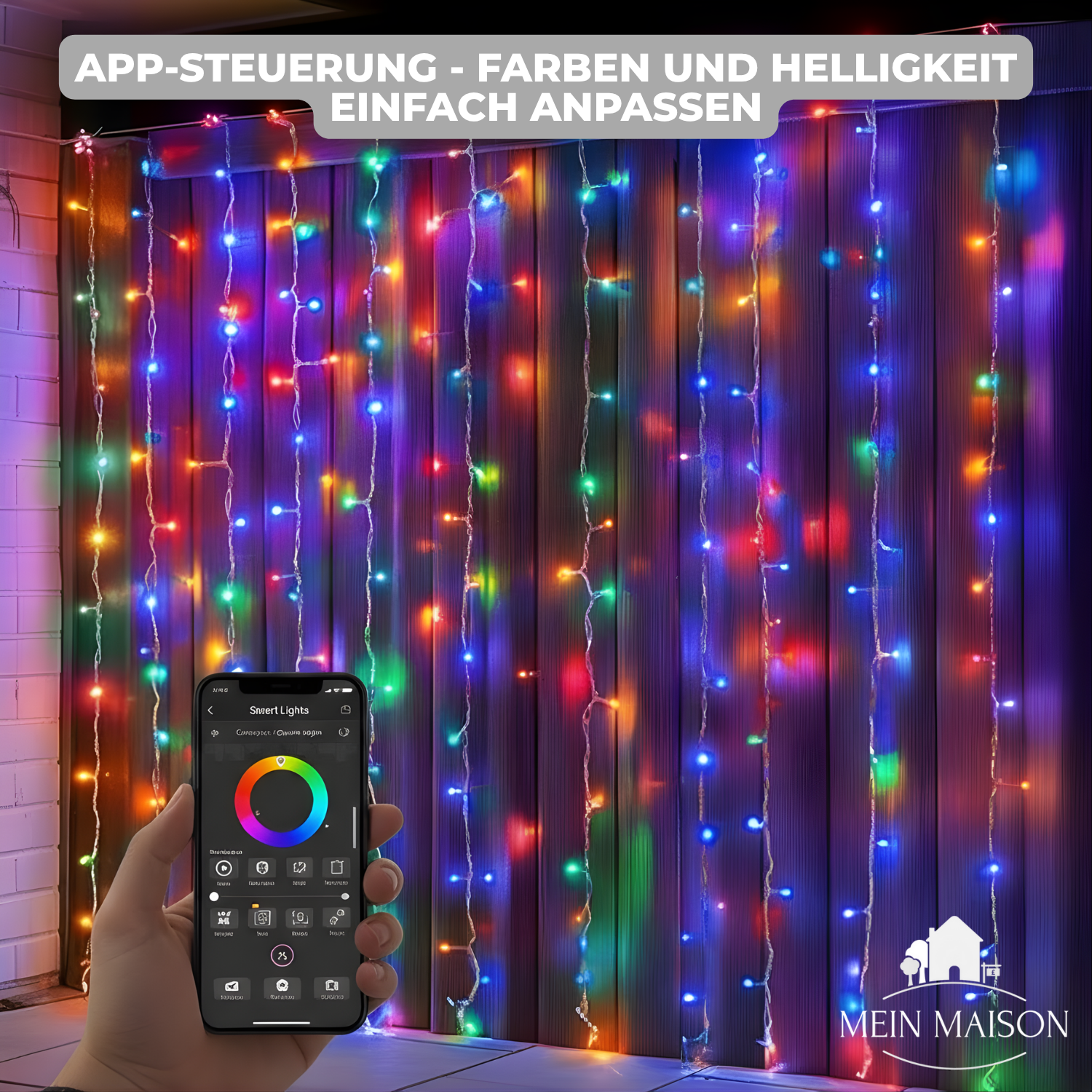 GlowDrape – Lebendige Lichtshow für jeden Anlass! – Bild 3 von 9
