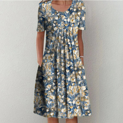 Elegantes Baumwollkleid – Bild 5 von 5