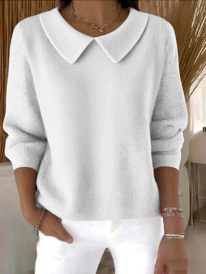 Kragenstrick Damenpullover – Bild 3 von 5