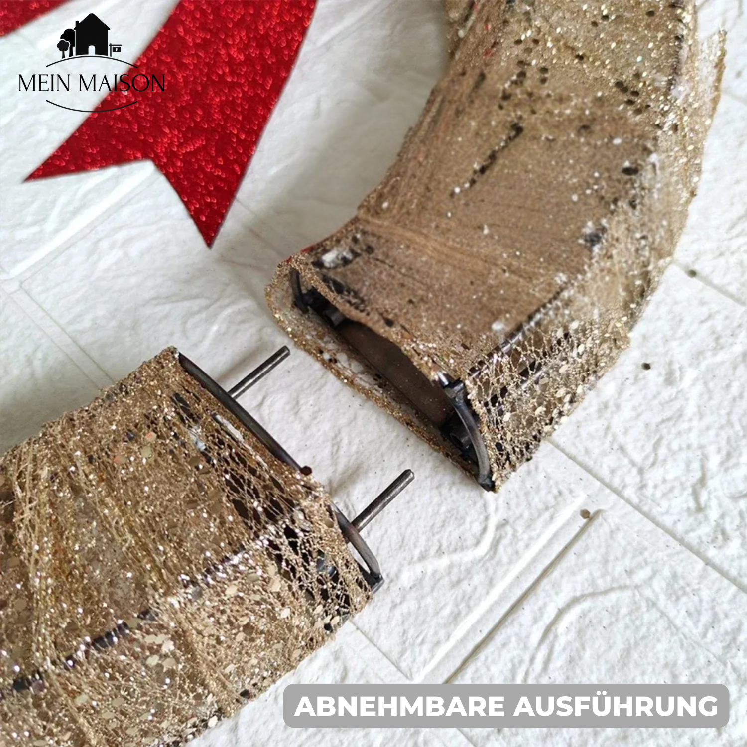 GlorinaWreath – Leuchtender Weihnachtszauber für Innen- und Außenbereich – Bild 3 von 9