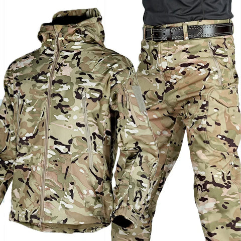 Herren multifunktionale Jacke mit Fleece-Innenfutter und Reißverschluss – Heidi-Mode – Bild 6 von 13