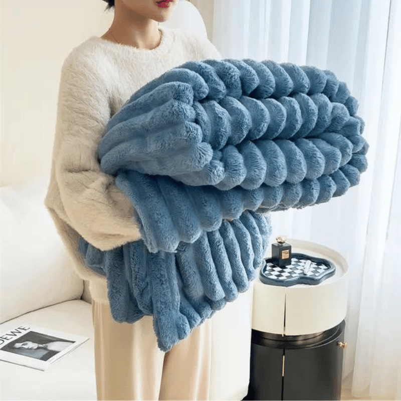 WavePlush- Weiche, warme Kuscheldecke für zu Hause – Bild 18 von 20