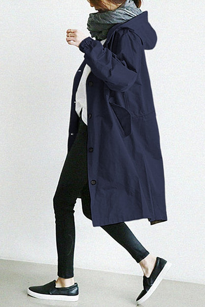 Damen Langjacke mit Kapuze – Bild 6 von 18
