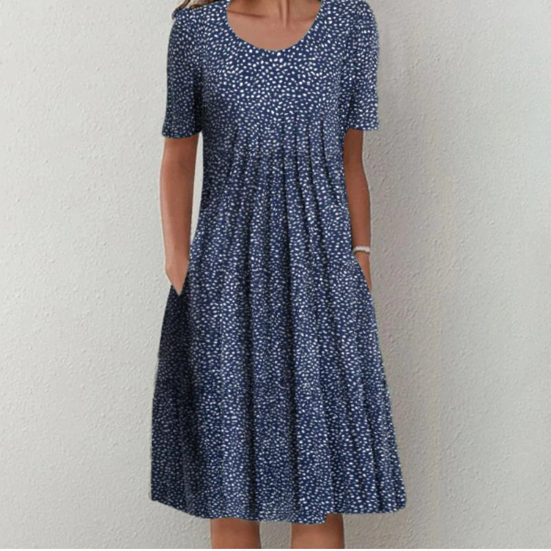 Elegantes Baumwollkleid – Bild 2 von 5