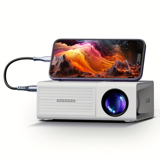 Mini Beamer| LumoBeam| 3000 Lumen| Tragbar & Energiesparend| HDMI & USB – Elektronik