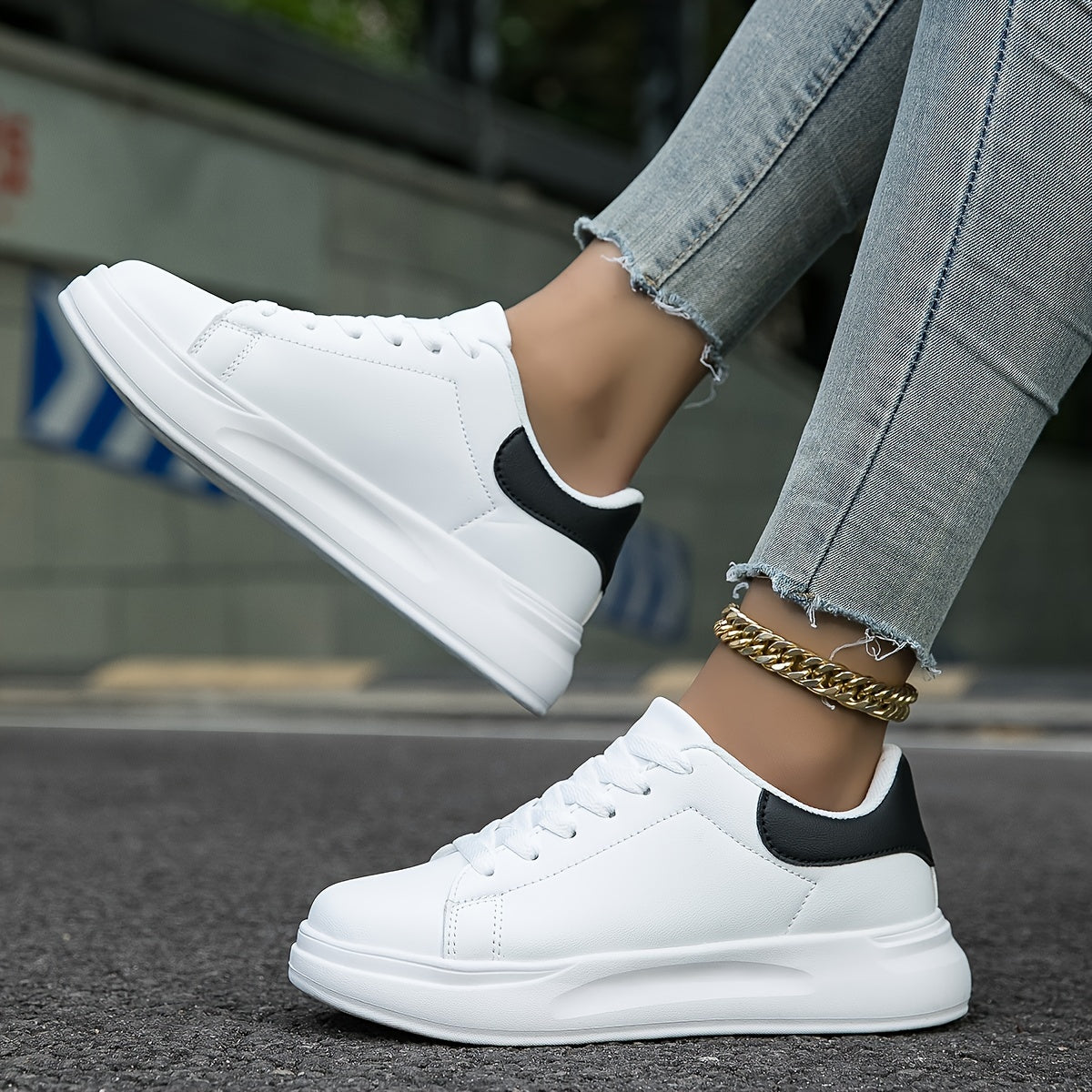 Damen Textil Sneaker mit Cleanem Design & Bequemem Tragekomfort – Bild 10 von 12