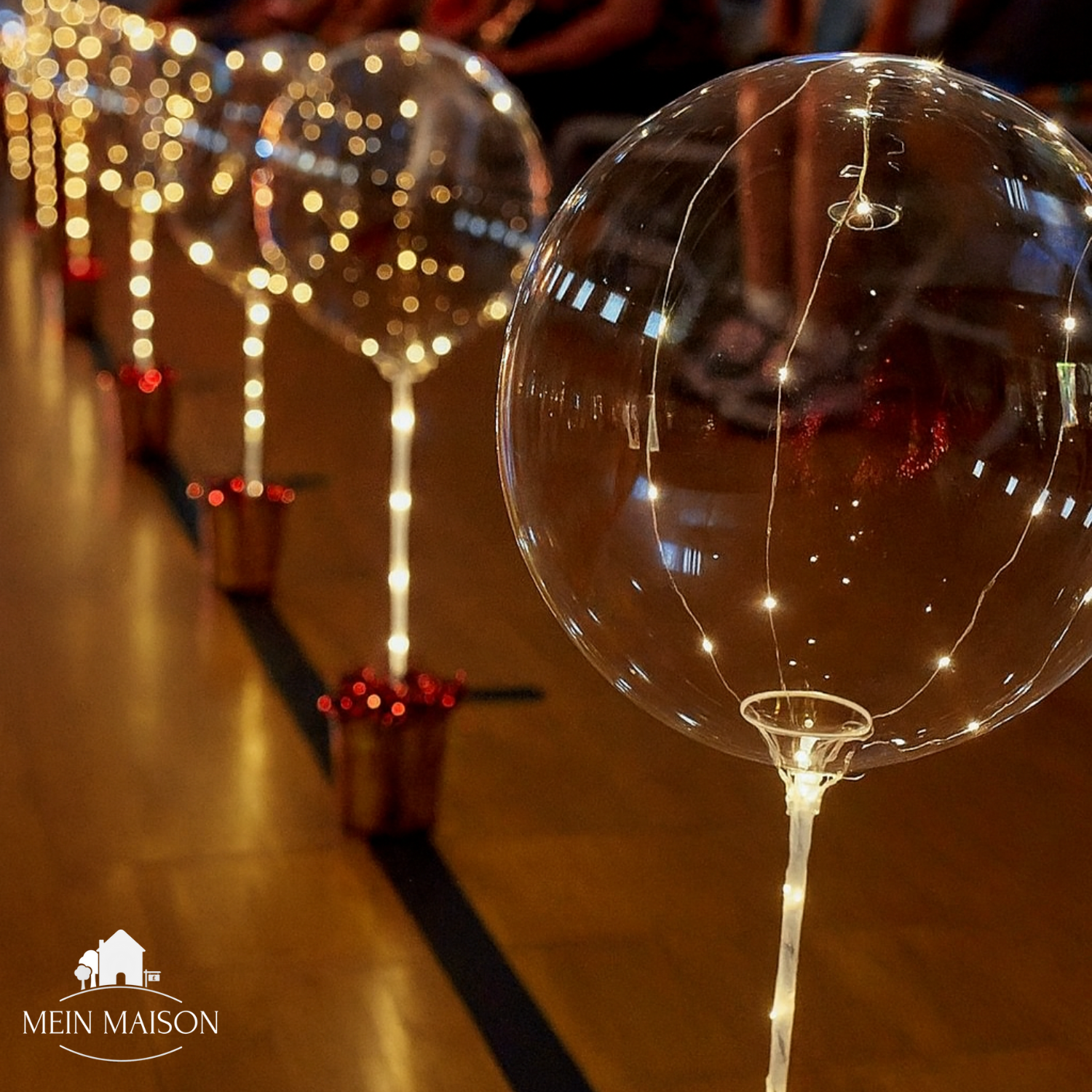 PartyGlow – Erleuchte jede Party mit warmem, wiederverwendbarem LED-Luftballon-Strahlerlicht – Bild 5 von 8