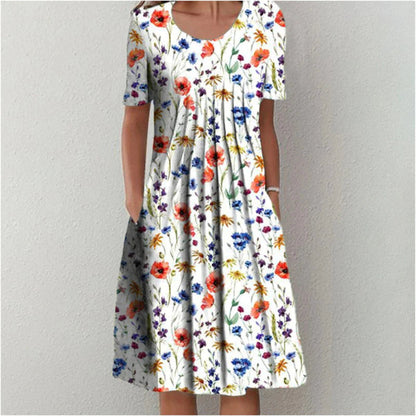 Elegantes Baumwollkleid – Damenkleid