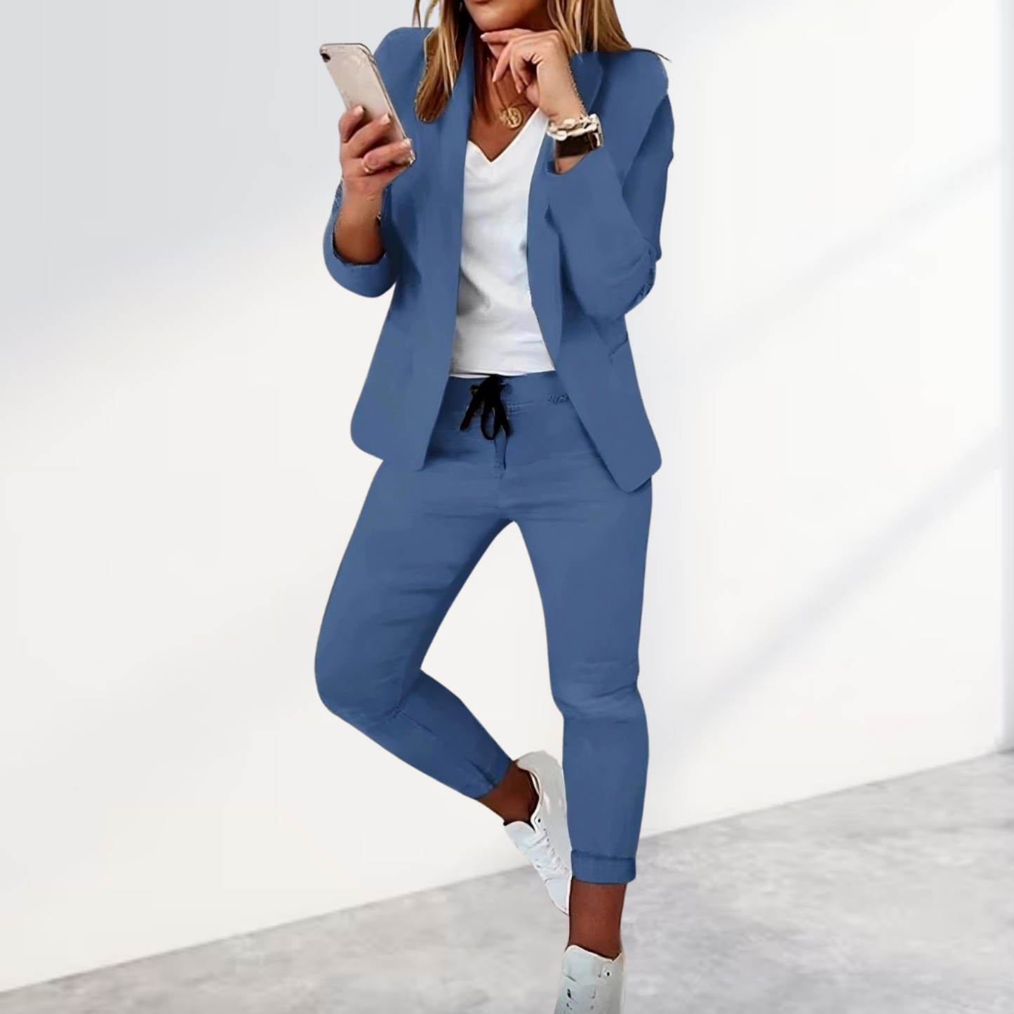 Stylisches Blazer- & Hosen-Set – Bild 3 von 5