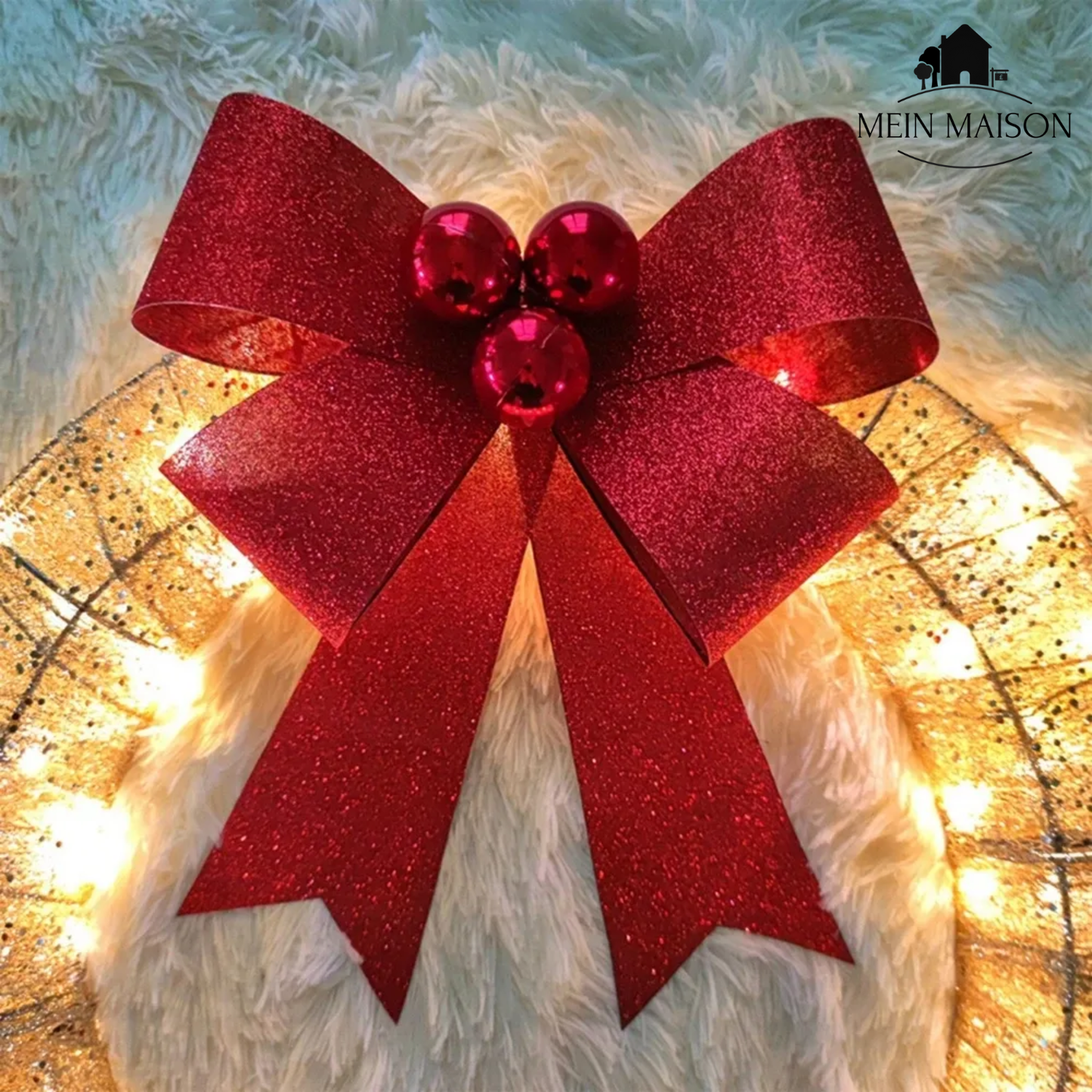 GlorinaWreath – Leuchtender Weihnachtszauber für Innen- und Außenbereich – Bild 4 von 9