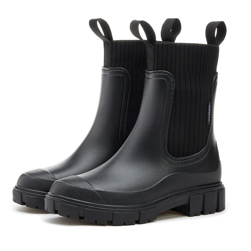 Gummistiefel - Wasserdicht mit Antirutschsohle, Perfekt für Regenwetter – Bild 6 von 9