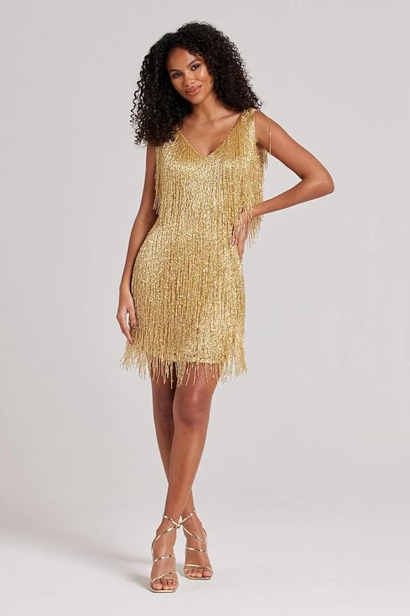 Elegantes Damen Wickelkleid mit V-Ausschnitt – Bild 2 von 10