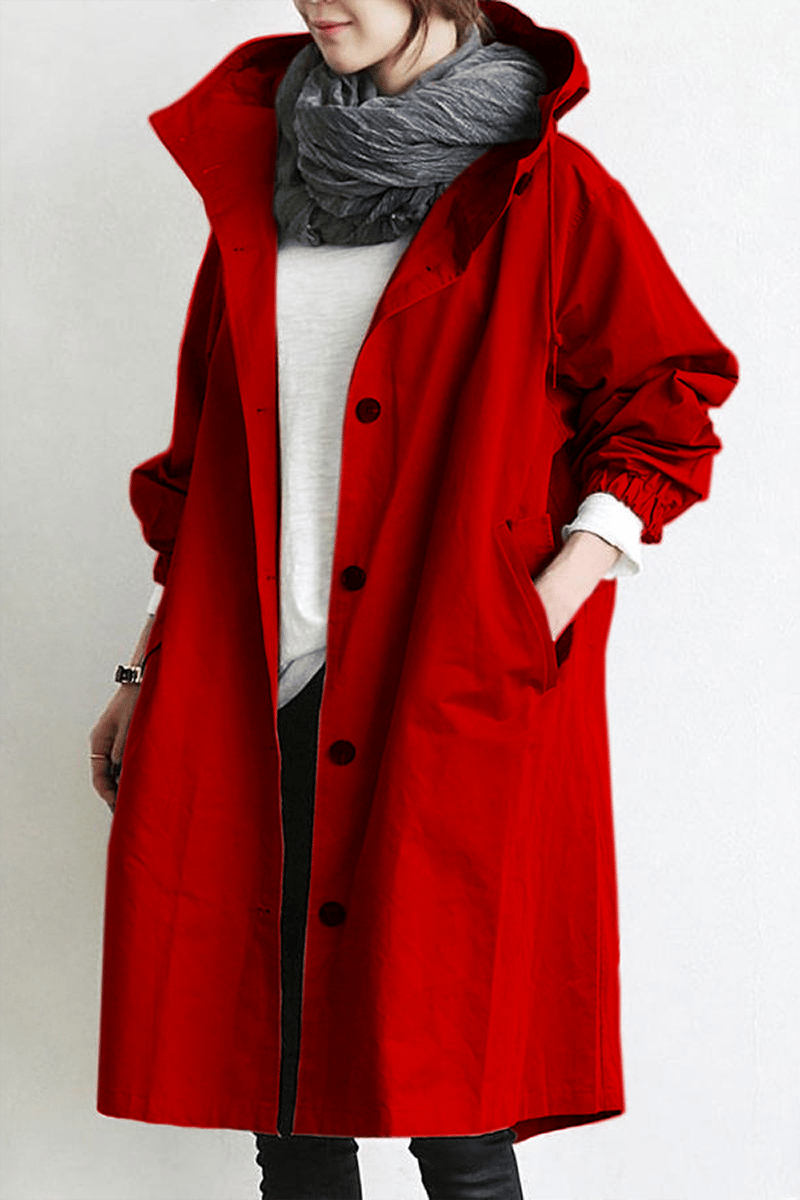 Damen Langjacke mit Kapuze – Bild 8 von 18