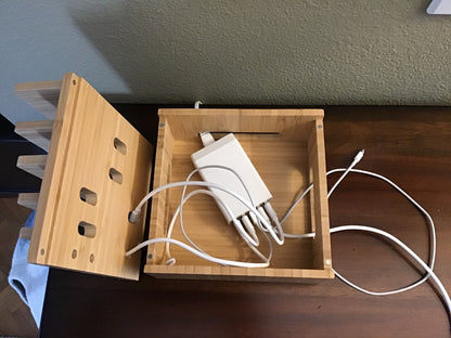Tekavo ChargeDock Ladestation aus Bambus – Bild 10 von 18