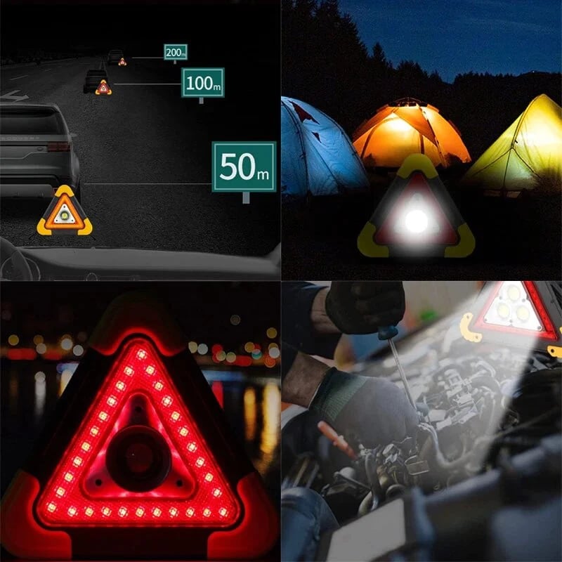 2-in-1 solarbetriebene Notsignallampe – Bild 2 von 11