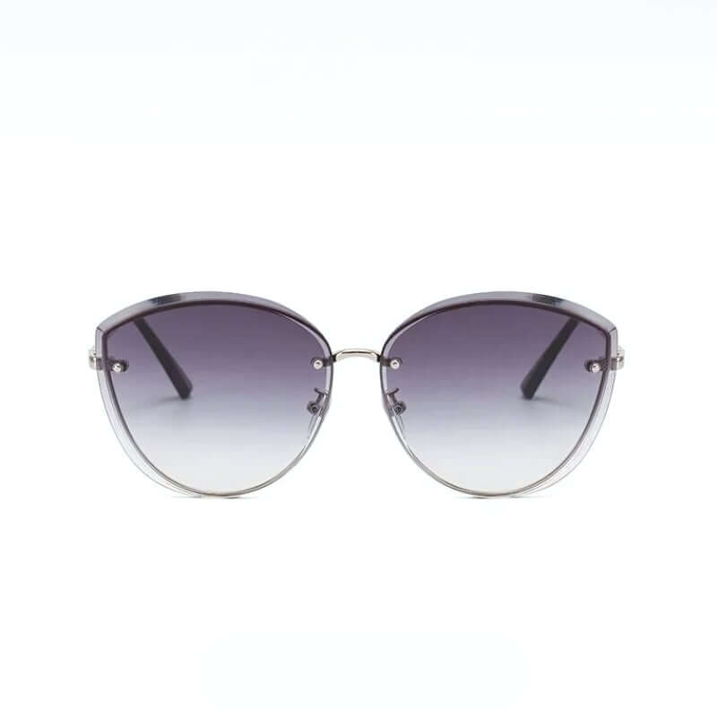 Sonnenbrille Damen, Randlose Katzenaugenform UV400 – Bild 5 von 15